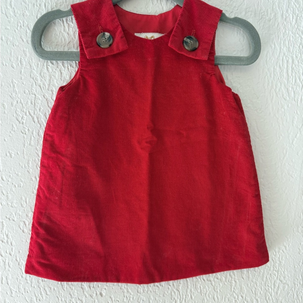 The Beaufort Bonnet Company Red Corduroy Juliet Jumper